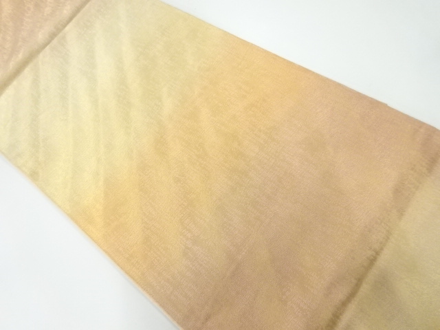 斜め縞模様織出し暈し全通袋帯